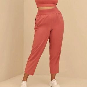 Torrid Dusty Rose Happy Camper Pants Size 2X